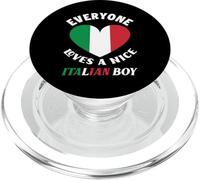 Tout Le Monde Aime Un Beau garçon Italien drôle Italie Italienne PopSockets PopGrip pour MagSafe