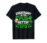 Tout le monde au pub devient ivre et drôle pour la Saint-Patrick T-Shirt