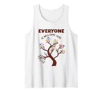Tout Le Monde est bienvenu Ici Arbre de l'unité Débardeur