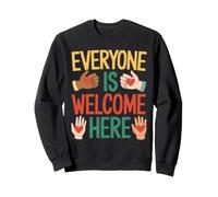 Tout Le Monde est Le bienvenu Ici School Education Idaho Teacher Sweatshirt