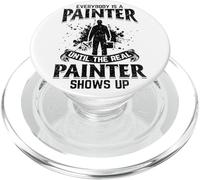 Tout Le Monde est Peintre jusqu'à ce Que Le Vrai Peintre apparaisse PopSockets PopGrip pour MagSafe