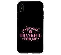 Tout Le Monde est Reconnaissant pour Moi, USA Holiday Coque pour iPhone XS Max