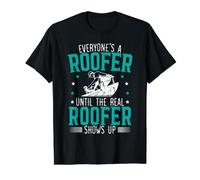 Tout Le Monde est Un Couvreur jusqu'à ce Que Le Vrai Couvreur apparaisse T-Shirt Graphique avec Valeur, Homme, Noir, XL