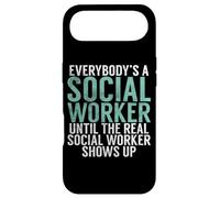 Tout Le Monde est Un travailleur Social jusqu'à ce Que Le véritable travailleur Social Coque pour iPhone Air