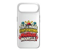 Tout Le Monde Était D’Accord Mauvaise Nouvelle Humour Quiz Coque pour iPhone Air