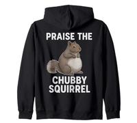 Tout Le Monde Fait l'éloge du mème drôle d'écureuil potelé Sweat à Capuche