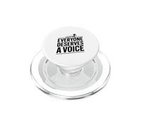 Tout Le Monde mérite Une Citation d'autonomisation vocale PopSockets PopGrip pour MagSafe