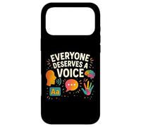 Tout Le Monde mérite Une Voix Coque pour iPhone 17 Pro Max