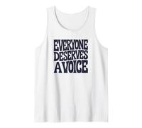 Tout Le Monde mérite Une Voix Débardeur