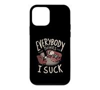 Tout Le Monde Pense Que Je suce Un Joli Vampire en thérapie EduEly Coque pour iPhone 12 Mini