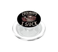 Tout Le Monde Pense Que Je suce Un Joli Vampire en thérapie EduEly PopSockets PopGrip pour MagSafe