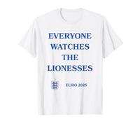 Tout Le Monde Regarde Les lionnes Angleterre 2025 T-Shirt