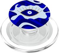 Tout Le Monde savait qu'ils voyaient Le Mauvais œil Bleu PopSockets PopGrip pour MagSafe