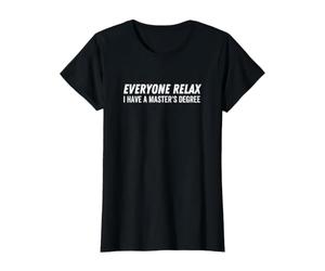 Tout Le Monde se détend, J'Ai Un Master Love School Prof T-Shirt Graphique avec Valeur
