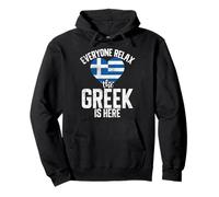 Tout Le Monde se détend, Le Grec est Ici drôle Grec Sweat à Capuche