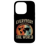 Tout Le Monde Veut gouverner Le Monde Vintage Coque pour iPhone 14 Pro