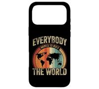 Tout Le Monde Veut gouverner Le Monde Vintage Coque pour iPhone 17 Pro Max