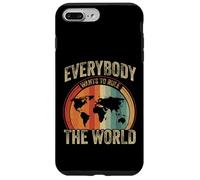 Tout Le Monde Veut gouverner Le Monde Vintage Coque pour iPhone 7 Plus/8 Plus