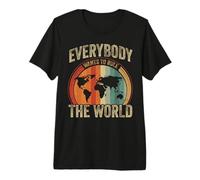 Tout Le Monde Veut gouverner Le Monde Vintage T-Shirt Haut de Gamme