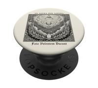 Tout Le Monde voit l'œil, Citation Latine Ad Astra per Aspera PopSockets PopGrip Adhésif