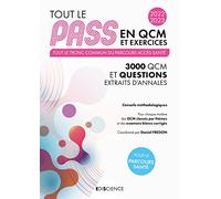 Tout le PASS en QCM et exercices 2022-2023: Tronc commun (2022-2023)