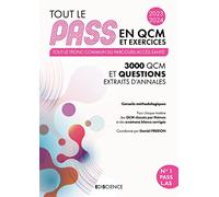 Tout le PASS en QCM et exercices 2023-2024: Tronc commun (2023-2024)