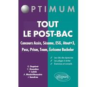 Tout le post-bac : Concours accès, sésame, ESG, atout+3, pass, prism, team, ecricome bachelor