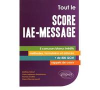 Tout Le Score Iae-Message
