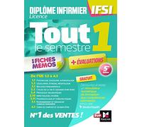 Tout le semestre 1 en fiches mémos - DEI IFSI - Révision et entrainement