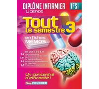 Tout le semestre 3 en fiches mémos: De l'UE 1.2 à 2.8