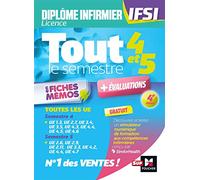 Tout le semestre 4 & 5 en fiches memos - DEI IFSI - Révision et entraînement