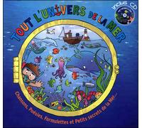 Tout l'univers de la mer Livre avec un CD - Collectif - Formulette Production - Livre CD - Contes et légendes jeunesse CD