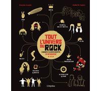 Tout l'univers du Rock 8 courants et 42 artistes décryptés en infographie - Ernesto Assante - L'imprevu-Adulte - relié - Beau livre