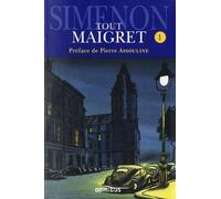 Tout Maigret - Tome 1 - 1931