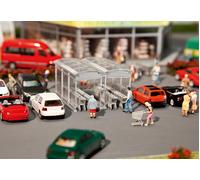 Tout Neuf FALLER Échelle H0 1:87, Moderne Toit de Caddies, Article: 180606