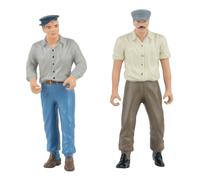 Tout Neuf POLA Échelle G Magasinier, 2 Figurines Intempéries Article: 331527