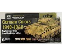 Tout Neuf Vallejo Jeu de Couleurs,Allemand Couleurs 1940-1945,8x17ml Article
