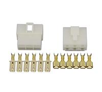 Tout nouveau 6 broches DJ7061-6.3-11/21 ABS Connecteurs de fil électrique en plastique Connecteur automobile femelle mâle (Size : 5 Sets)