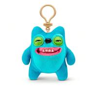Tout nouveau ! Anneaux porte-clés Fuggler de 5 pouces, monstres moches et drôles en peluche douce, porte-clés monstres mignons aux dents bizarres, jouet de collection étrange en peluche, cadeau d'anni