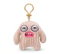 Tout nouveau ! Porte-clés Fuggler de 5 pouces, monstres moches et drôles en peluche douce. Porte-clés monstres mignons aux dents bizarres, jouets de collection. Poupée en peluche farfelue, cadeau d'an