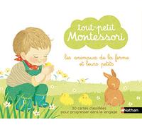 Tout-petit Montessori - cartes classifiées des animaux de la ferme et leurs petits - dès 15 mois