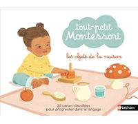Tout petit Montessori - cartes classifiées : les objets de la maison - Dès 15 mois