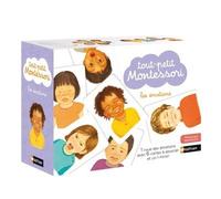 Tout-petit Montessori - Les émotions 1 livret + 6 cartes + 1 miroir - Delphine Roubieu - Nathan - Boîte ou accessoire - Jeux livres objets