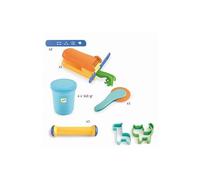 Djeco Coffret pâte à modeler Tout pour commencer pop