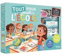 Tout pour jouer à l'école - Julia Ponnick - Auzou Philippe Eds - Boîte ou accessoire - Jeux livres objets