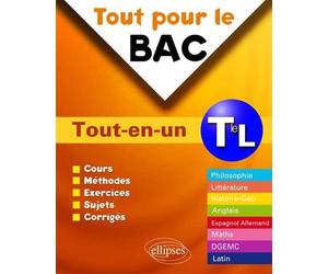 Tout pour le Bac • toutes matières • Terminale L - Eric Janin - Ellipses - broché - Scolaire / Universitaire