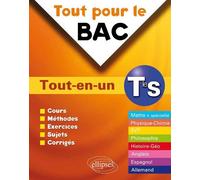 Tout pour le Bac. Toutes matières. Terminale S - Eric Janin - Ellipses - broché - Scolaire / Universitaire