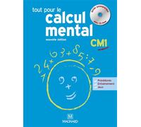 Tout pour le calcul mental CM1- Guide pédagogique avec banques de ressources 2015 - Denis Balbastre - Magnard - Livre CD-ROM - Scolaire / Universitaire CD