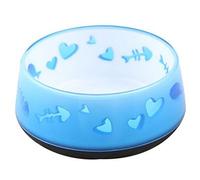 TOUT POUR PATTES Anti Glissement chat GAMELLE BLEU POISSON