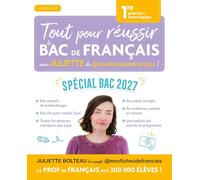Tout pour réussir le bac de français avec Juliette de Mesfichesdefrançais !
